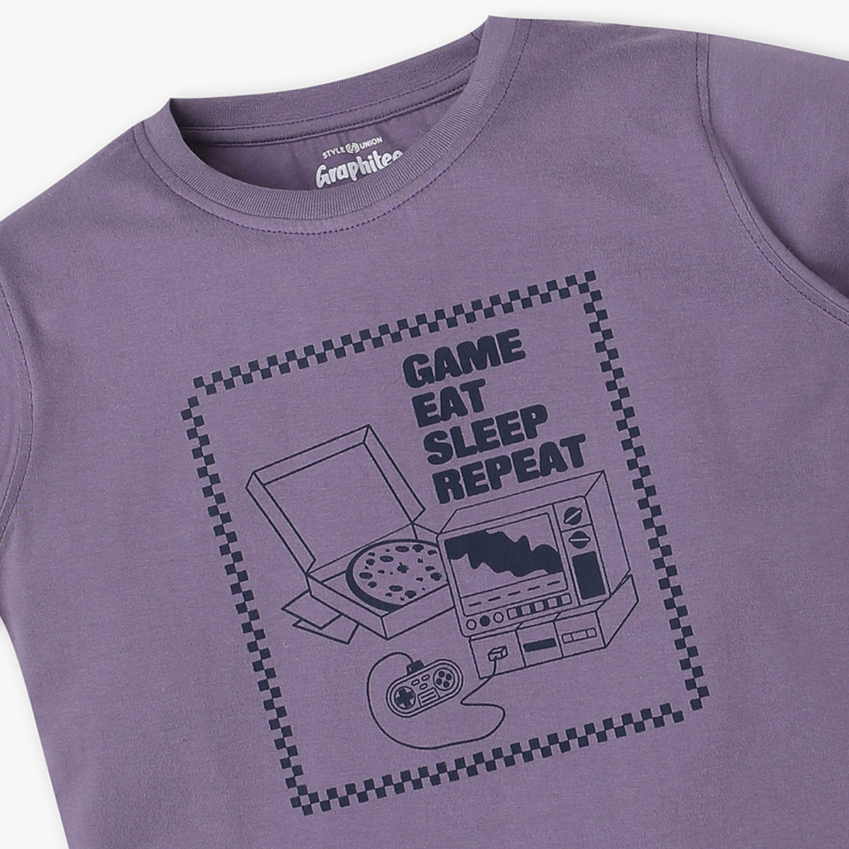 Boys Graphic Crew Neck T-Shirt