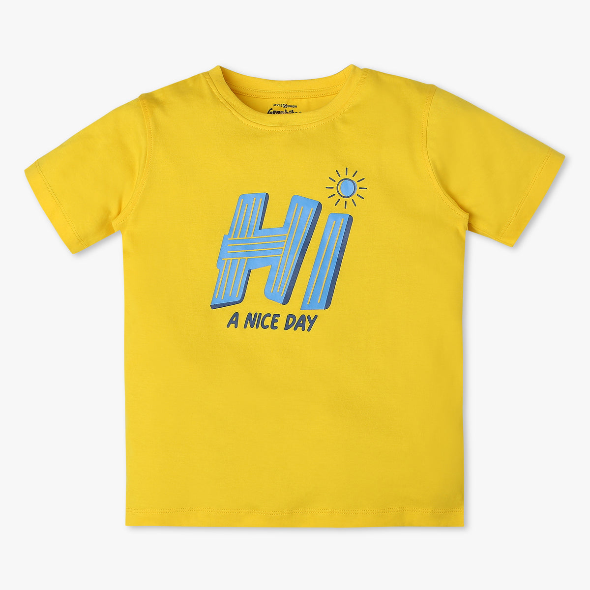 Boys Regular Fit Graphic T-Shirt