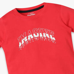 Boys Regular Fit Graphic T-Shirt
