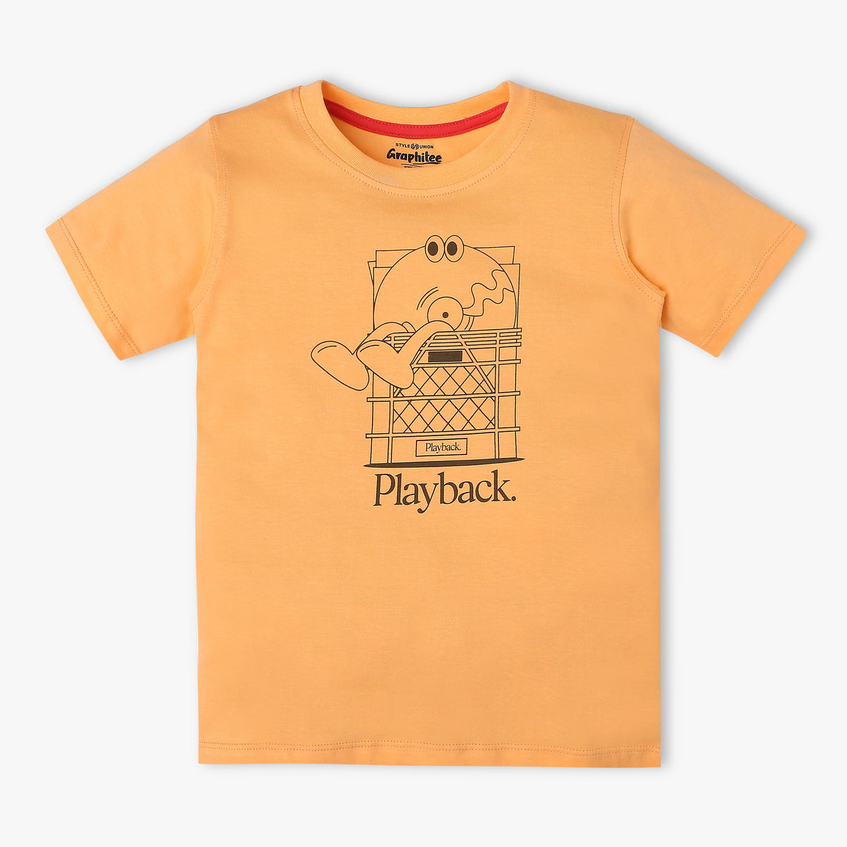 Boys Regular Fit Graphic T-Shirt