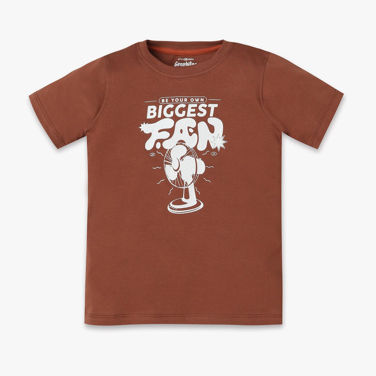 Boys Regular Fit Graphic T-Shirt