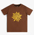 Boys Graphic Crew Neck Sun Print T-Shirt