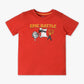 Boys Regular Fit Crew Neck Graphic T-Shirt