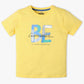 Boys Regular Fit Graphic Crew Neck T-Shirt