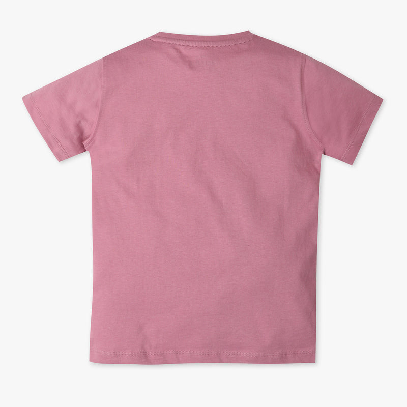 Boys Regular Fit Crew Neck Graphic T-Shirt