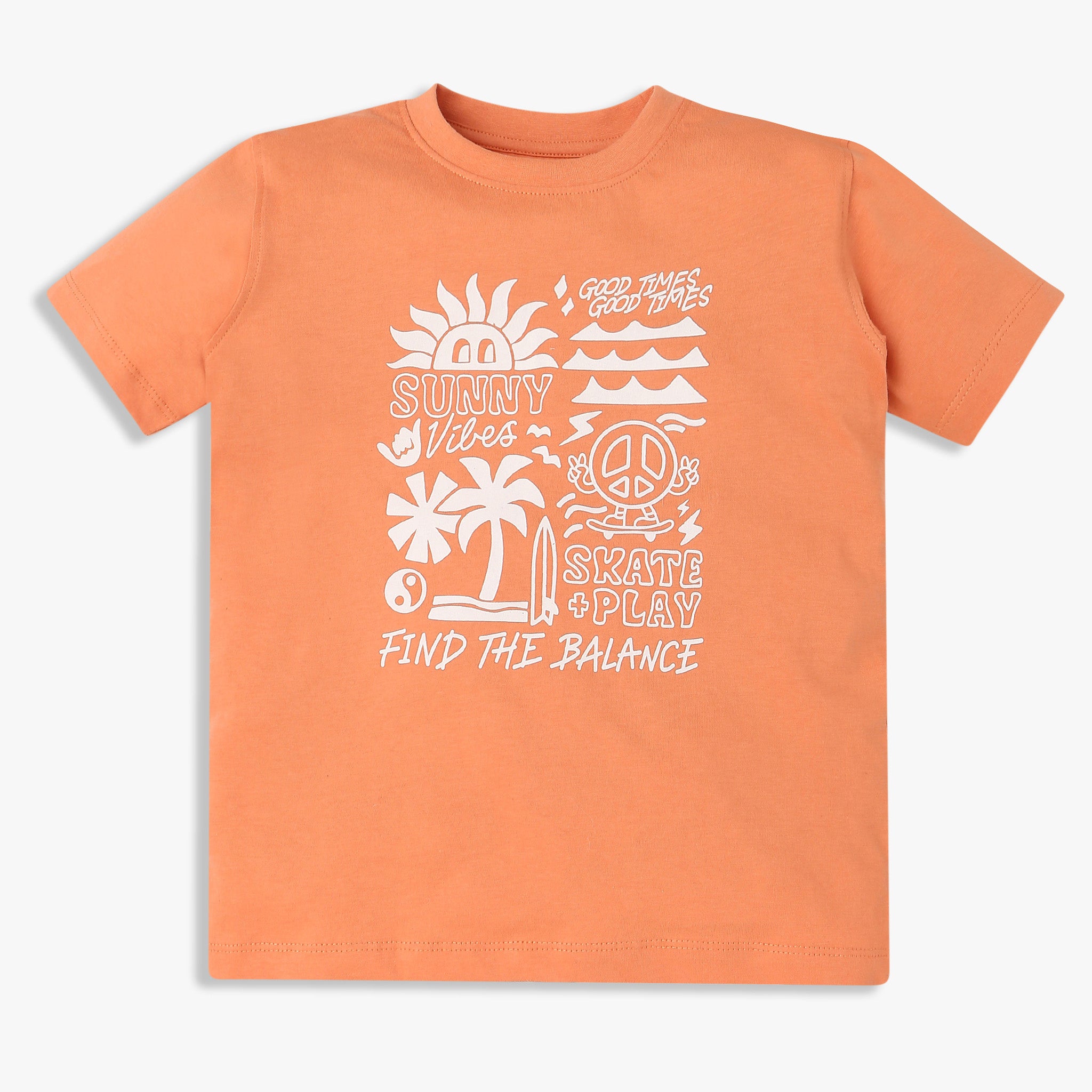 Order Now Boys Graphic Crew Neck Regular Fit Casual Wear Graphitee by Style Union