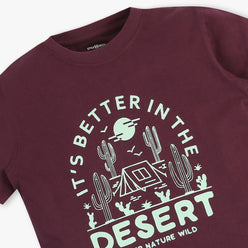 Boys Cotton Fabric Graphic T-Shirt