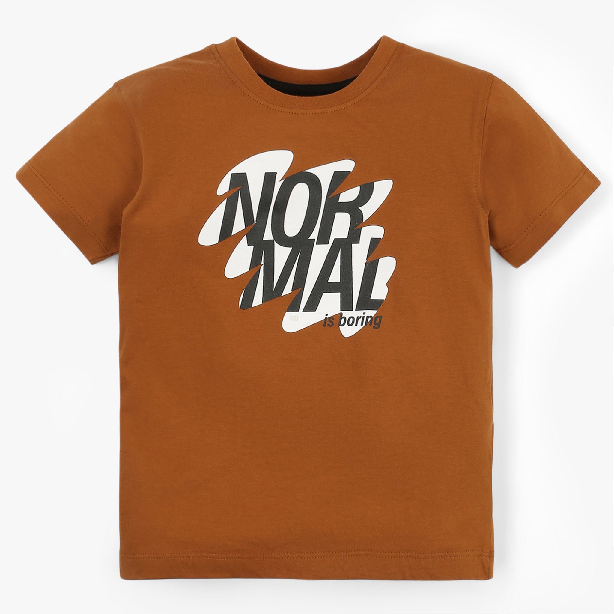 Boys Cotton Fabric Graphic T-Shirt