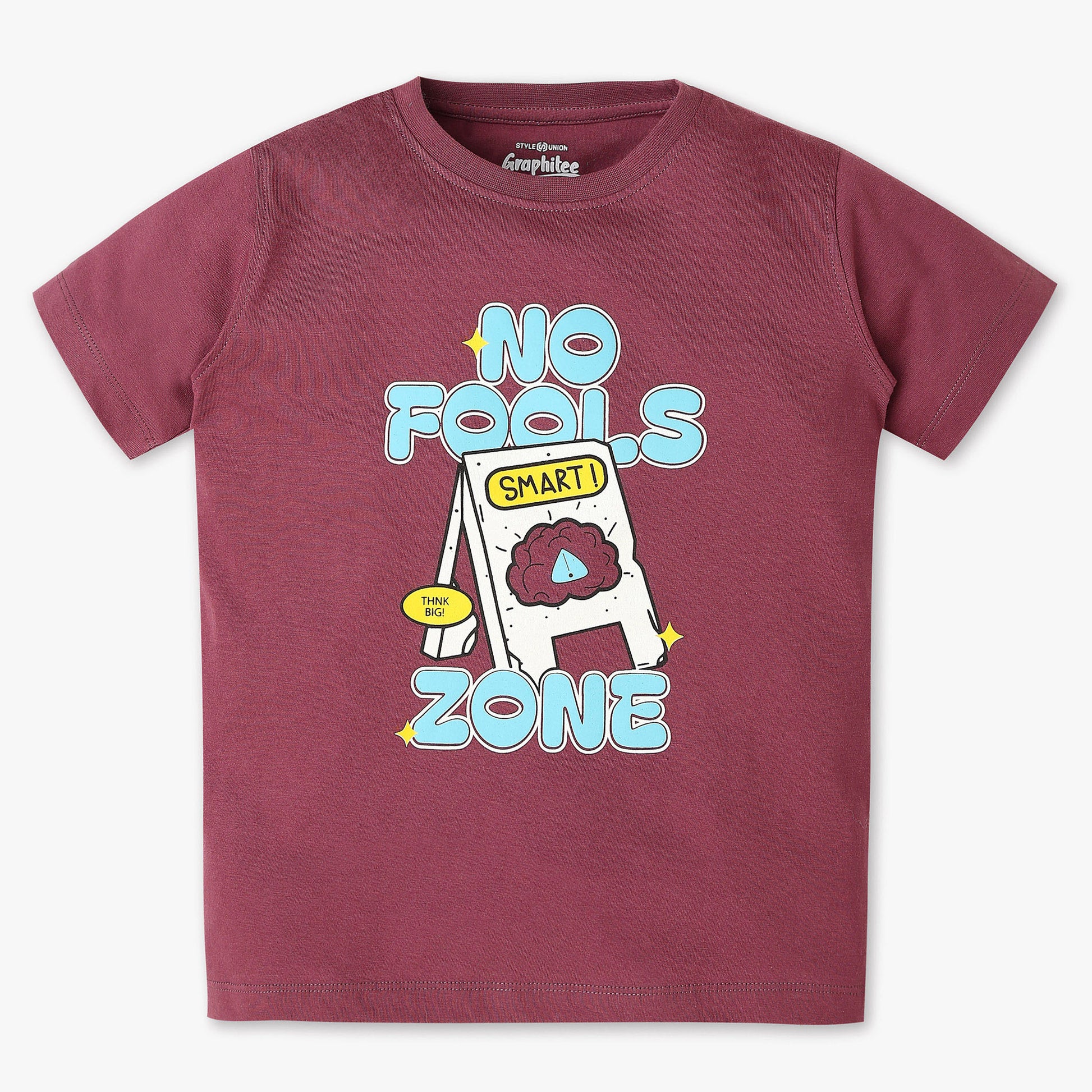 Boys Crew Neck Graphic T-Shirt