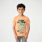 Boys Cotton Crew Neck Graphitee