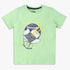 Boys Cotton Crew Neck Graphitee