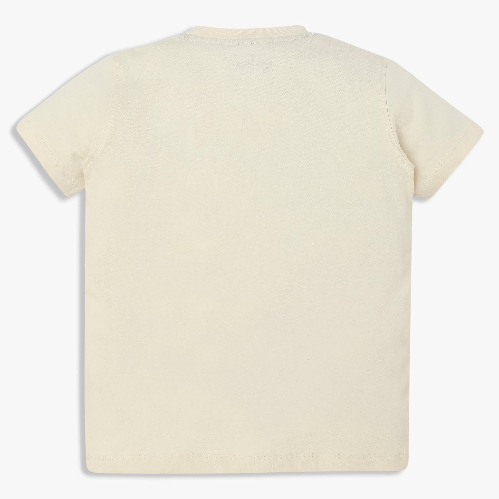 Boys Cotton Crew Neck Graphitee