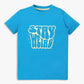 Boys Cotton Crew Neck Graphitee