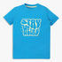 Boys Cotton Crew Neck Graphitee