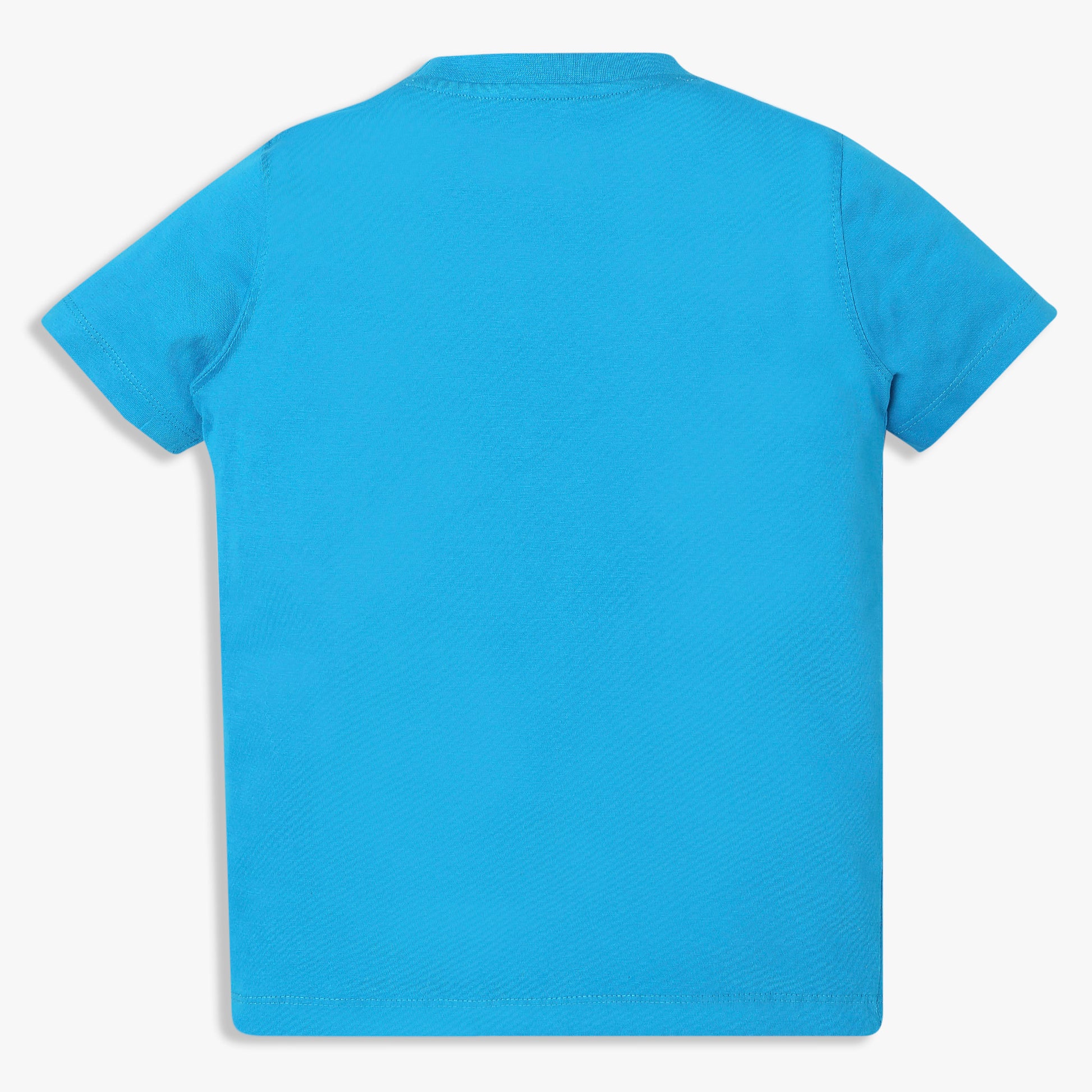 Boys Cotton Crew Neck Graphitee