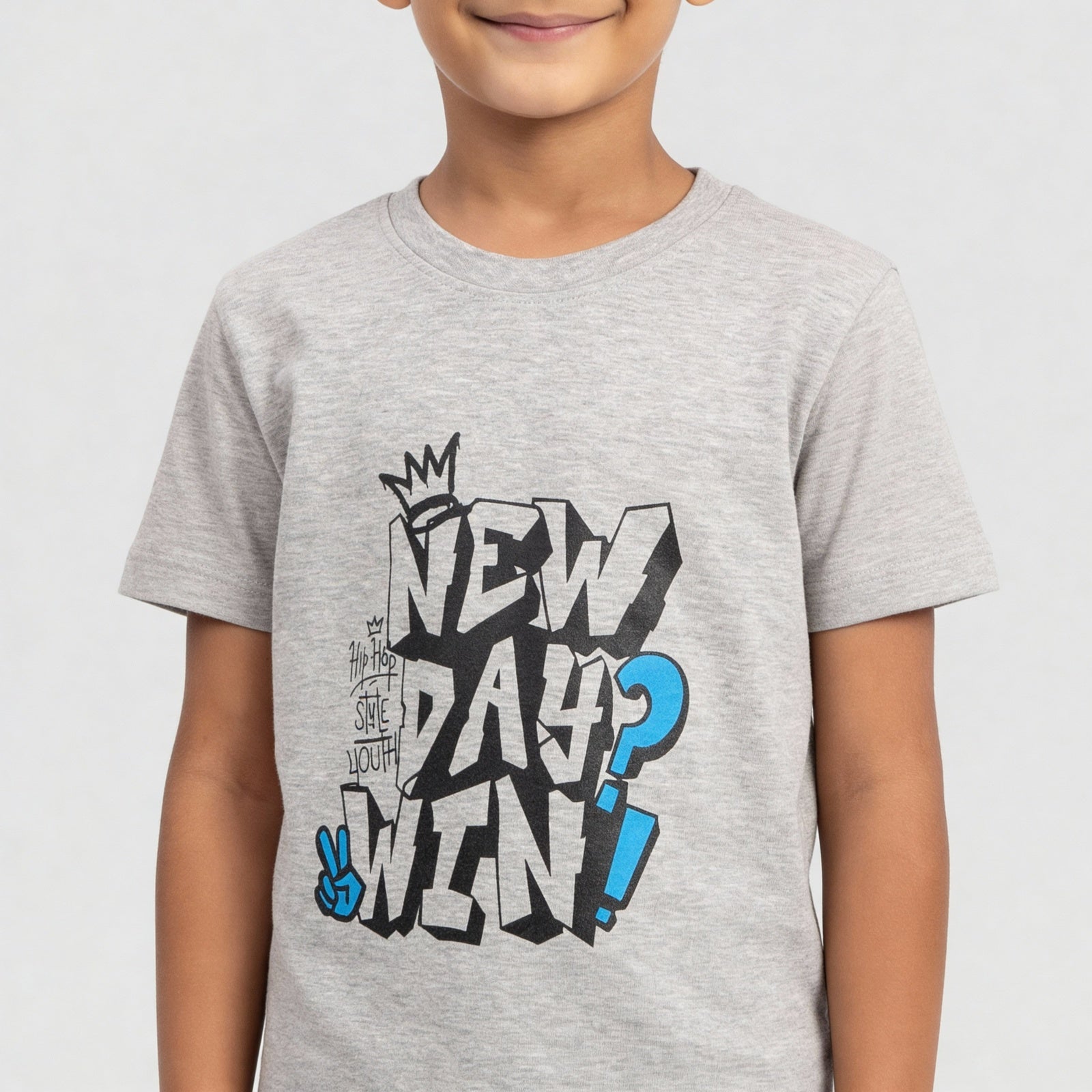 Cotton Polyester Graphic Half Sleeve T-Shirt