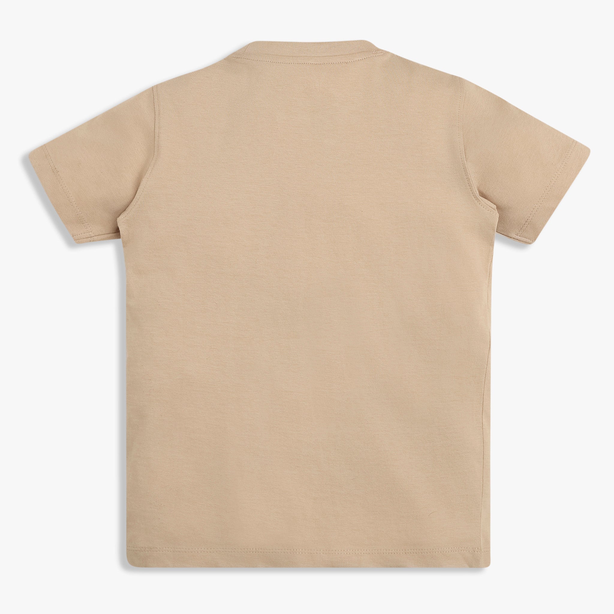 Boys Cotton Crew Neck Graphitee