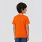Boys Cotton Crew Neck Graphitee
