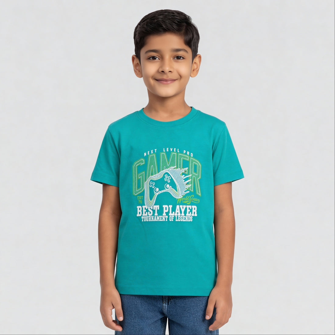 Boys Cotton Graphitee