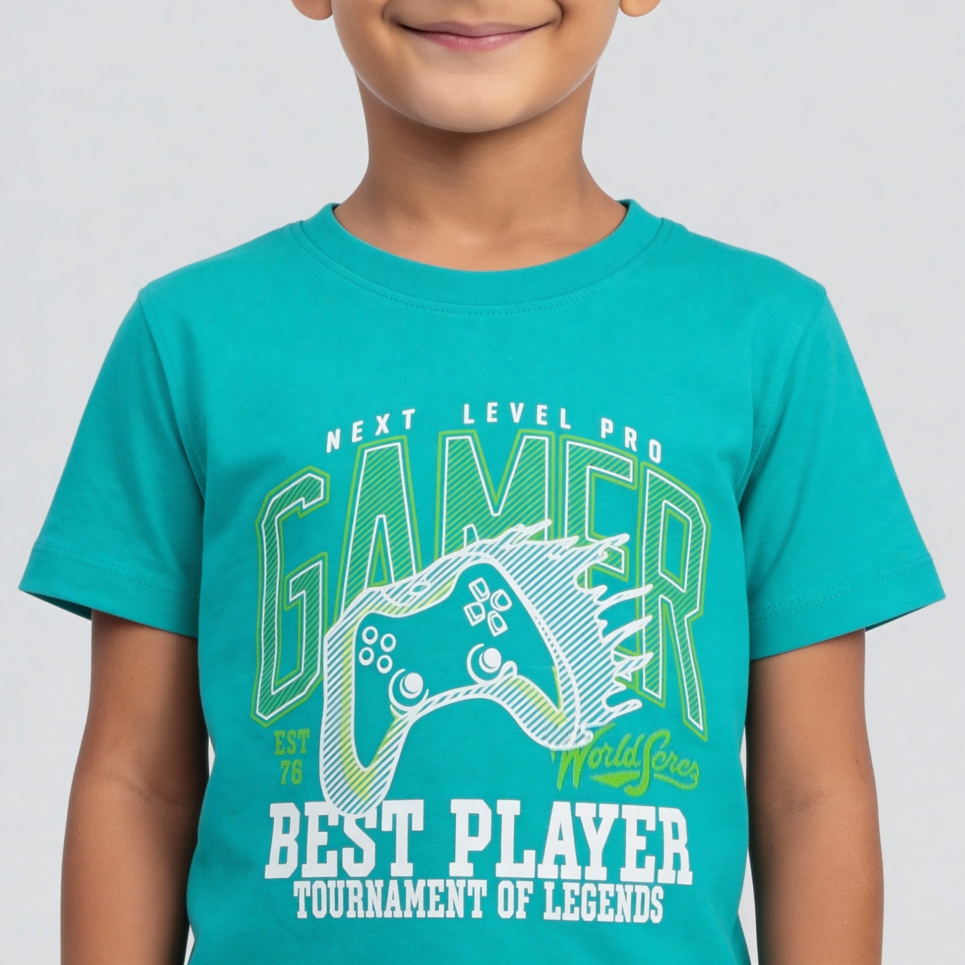 Boys Cotton Graphitee