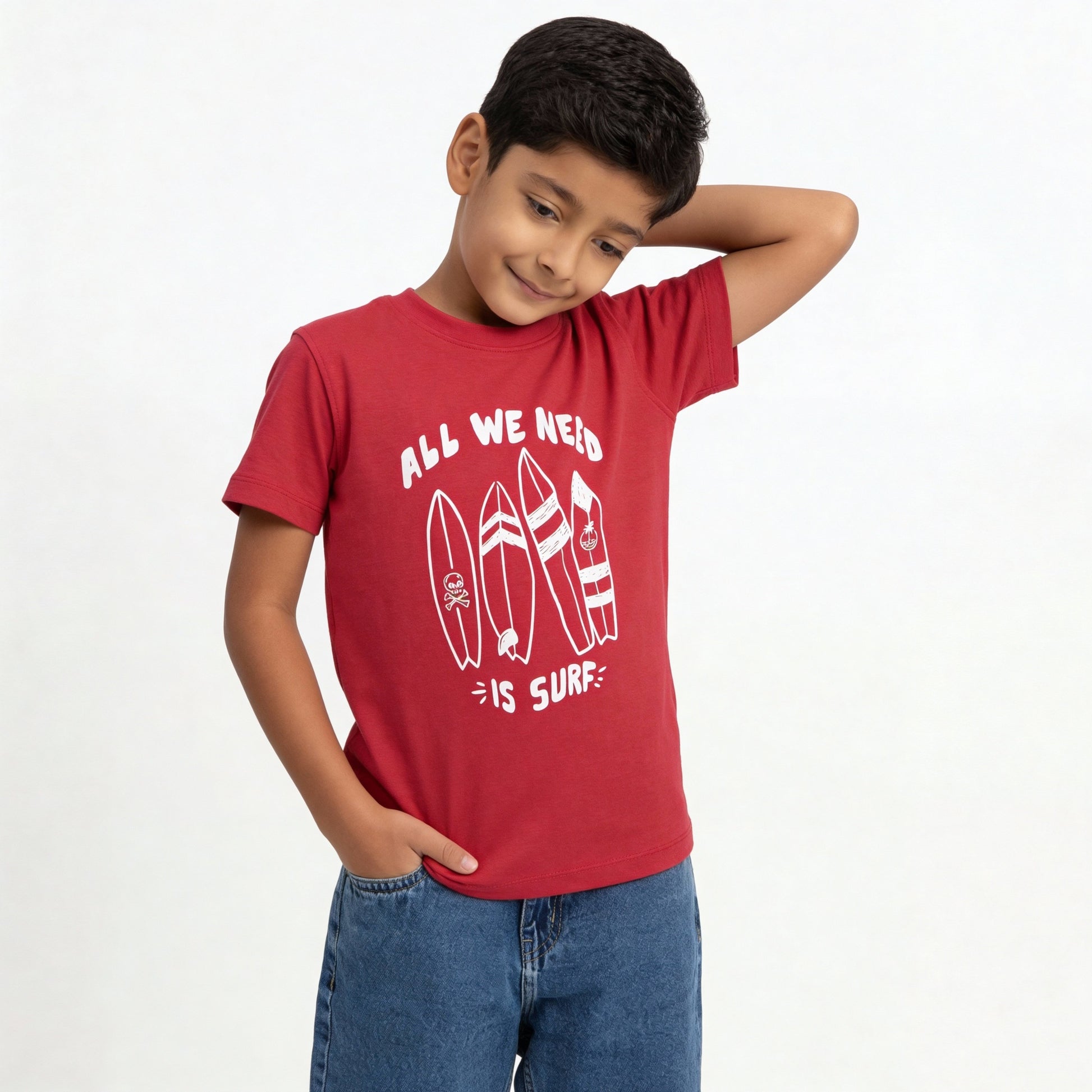 Boys Cotton Graphitee