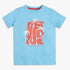 Boys Cotton Crew Neck Graphitee