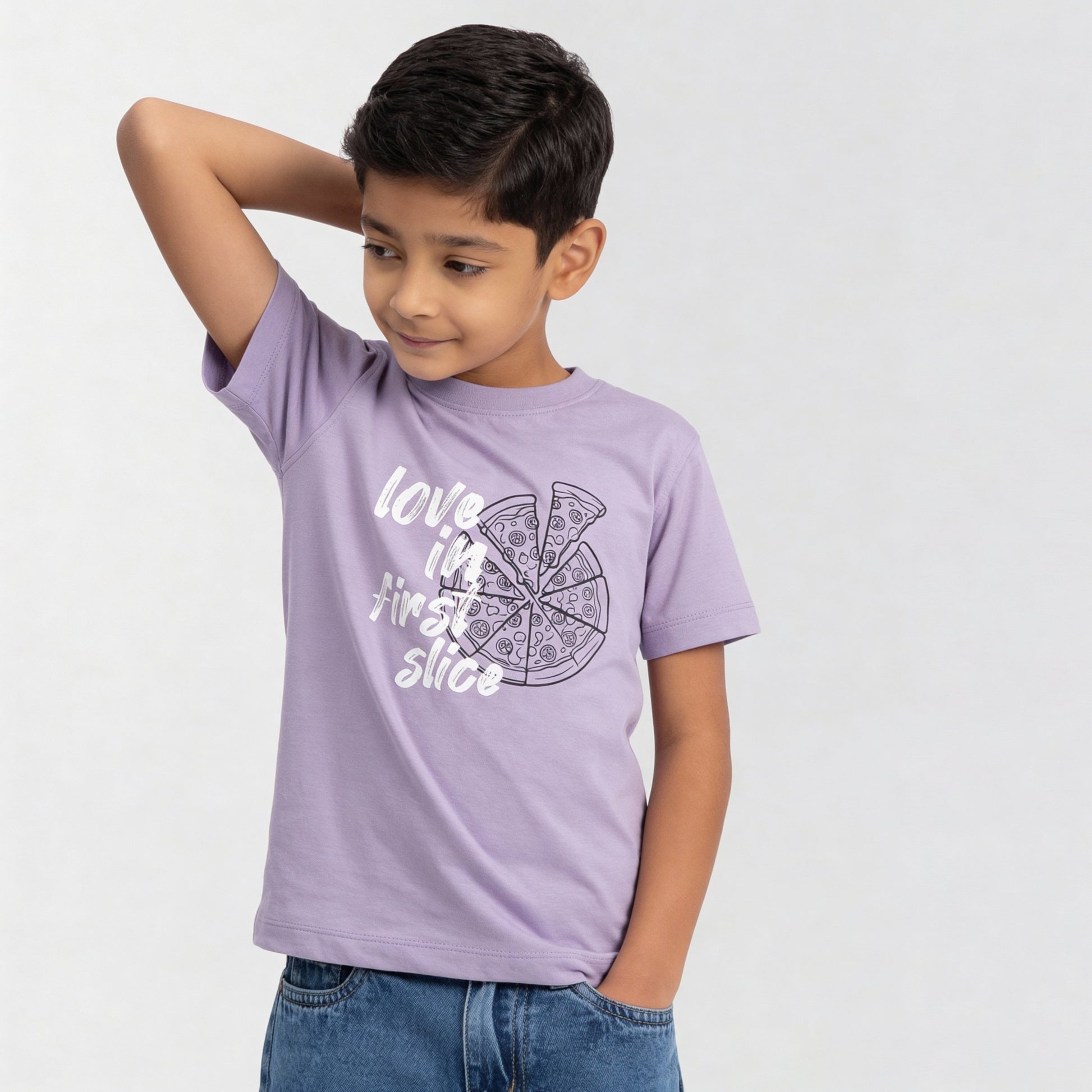 Boys Cotton Graphitee