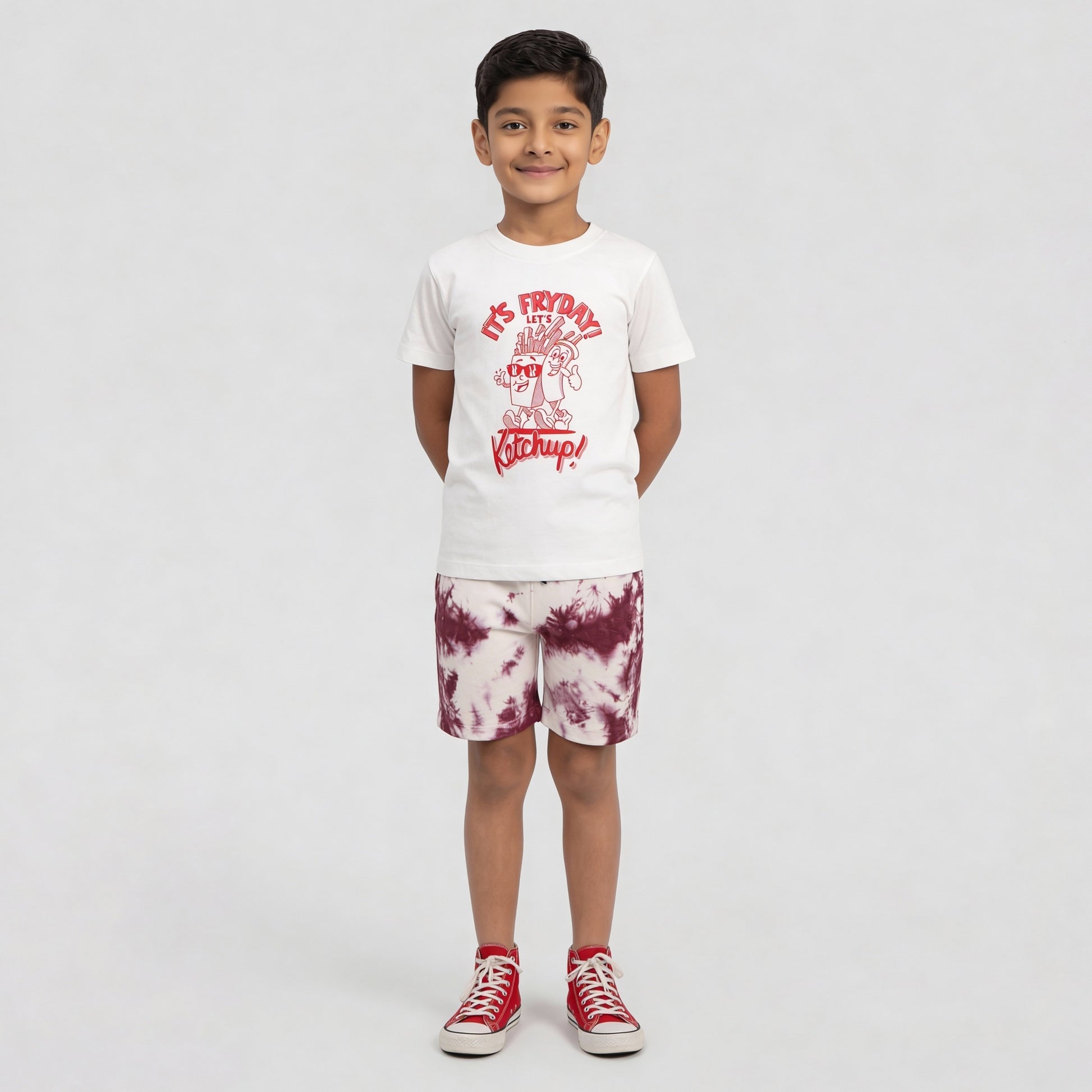 Boys Cotton Graphitee