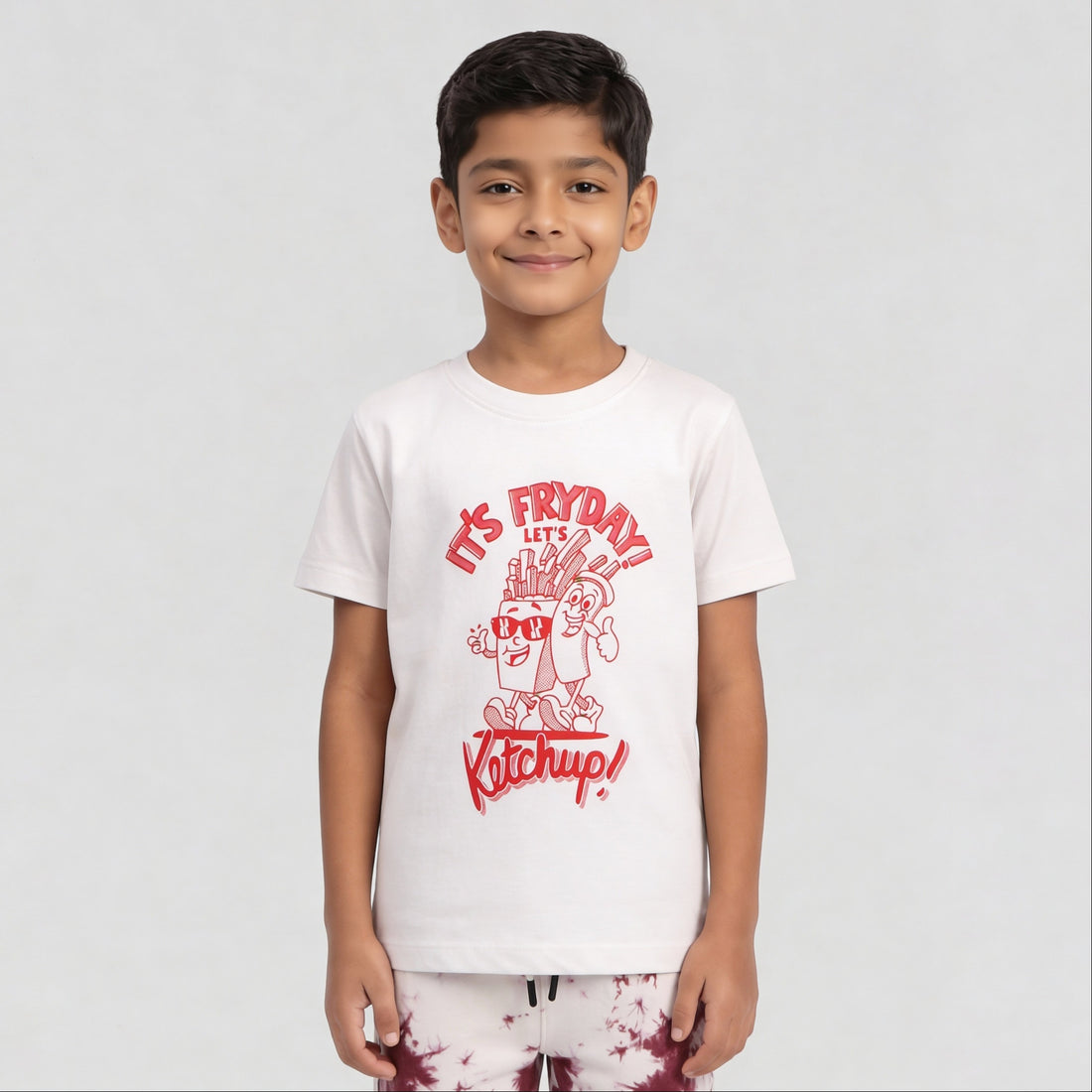 Boys Cotton Graphitee