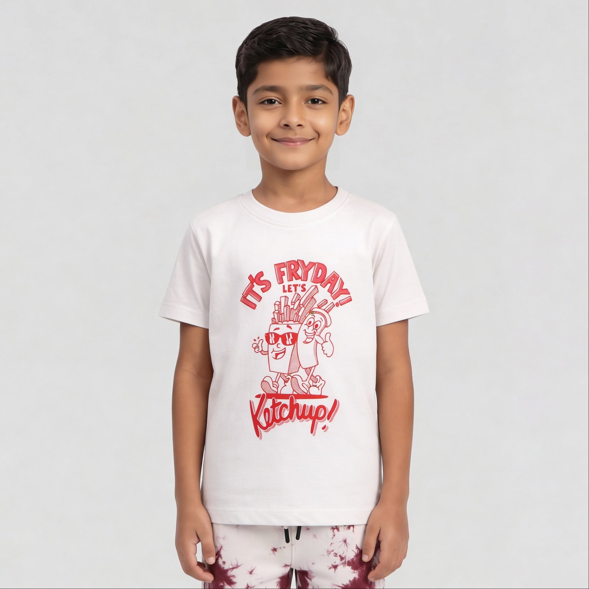 Boys Cotton Graphitee