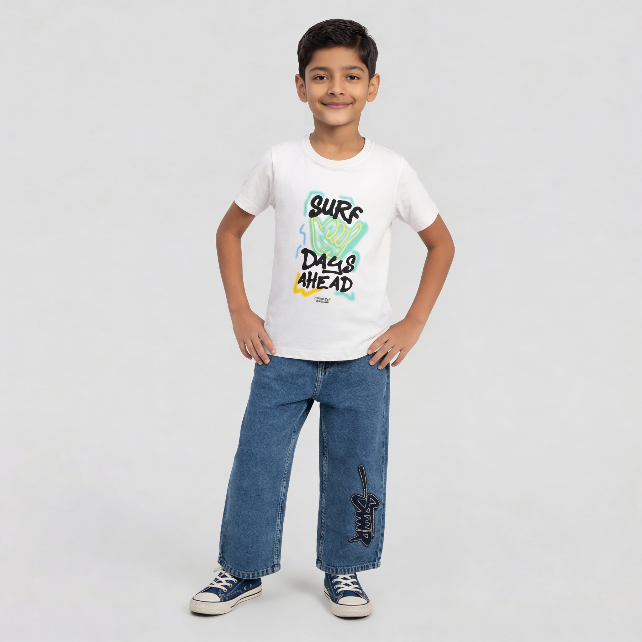 Boys Cotton Graphitee