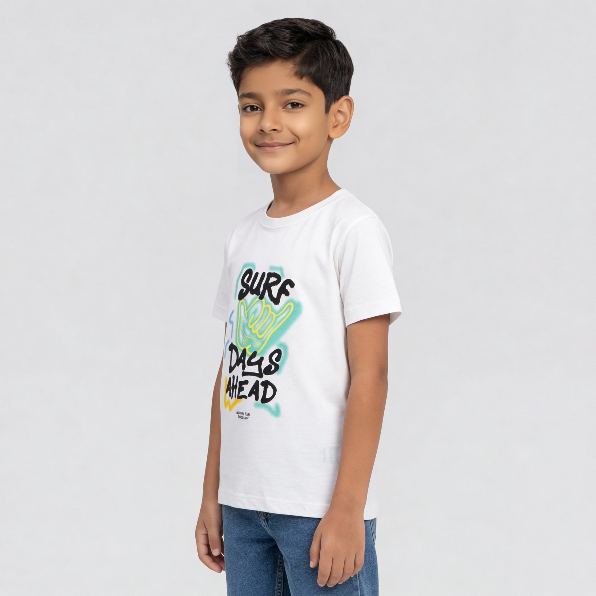Boys Cotton Graphitee