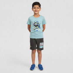 Boys Cotton Graphitee