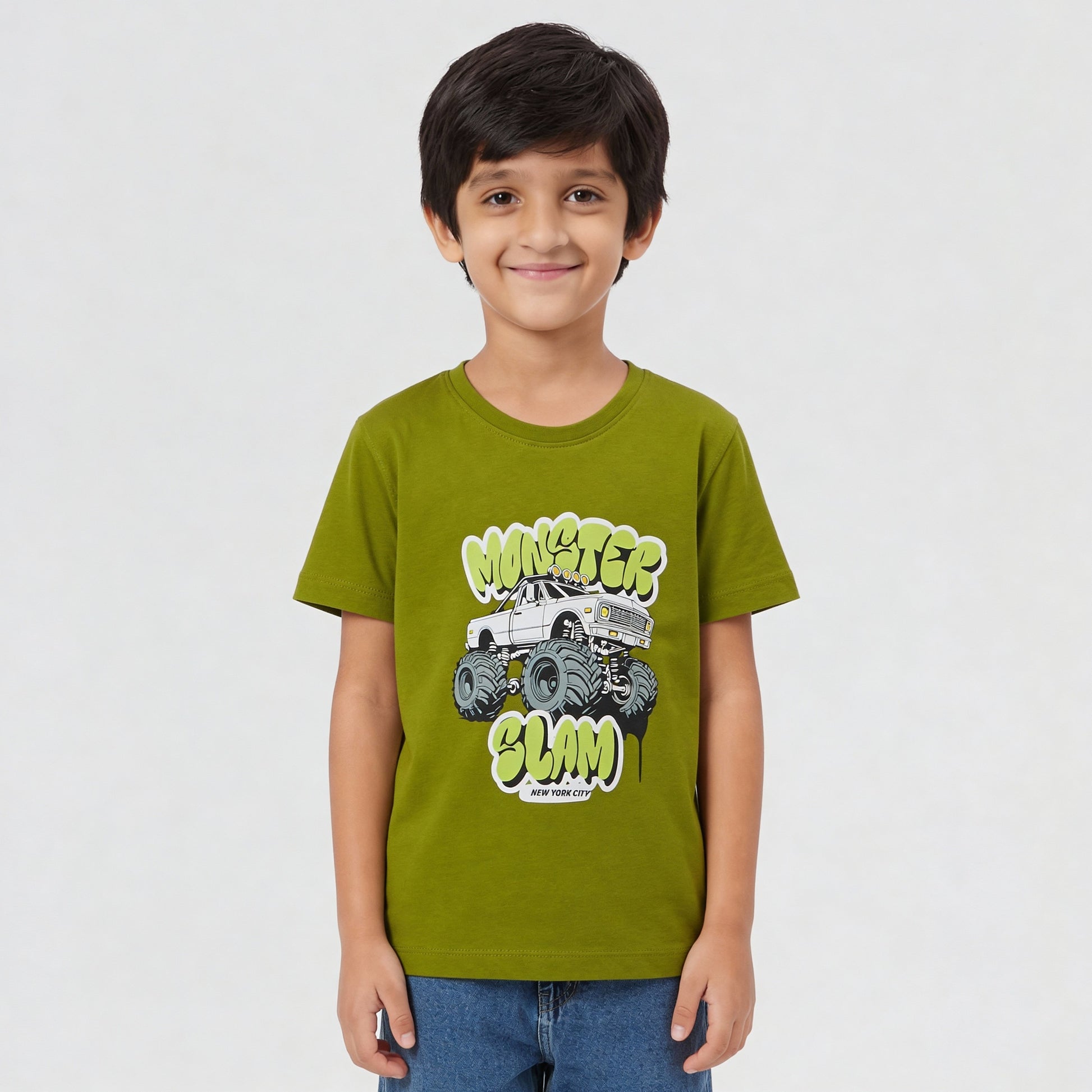 Boys Cotton Graphitee