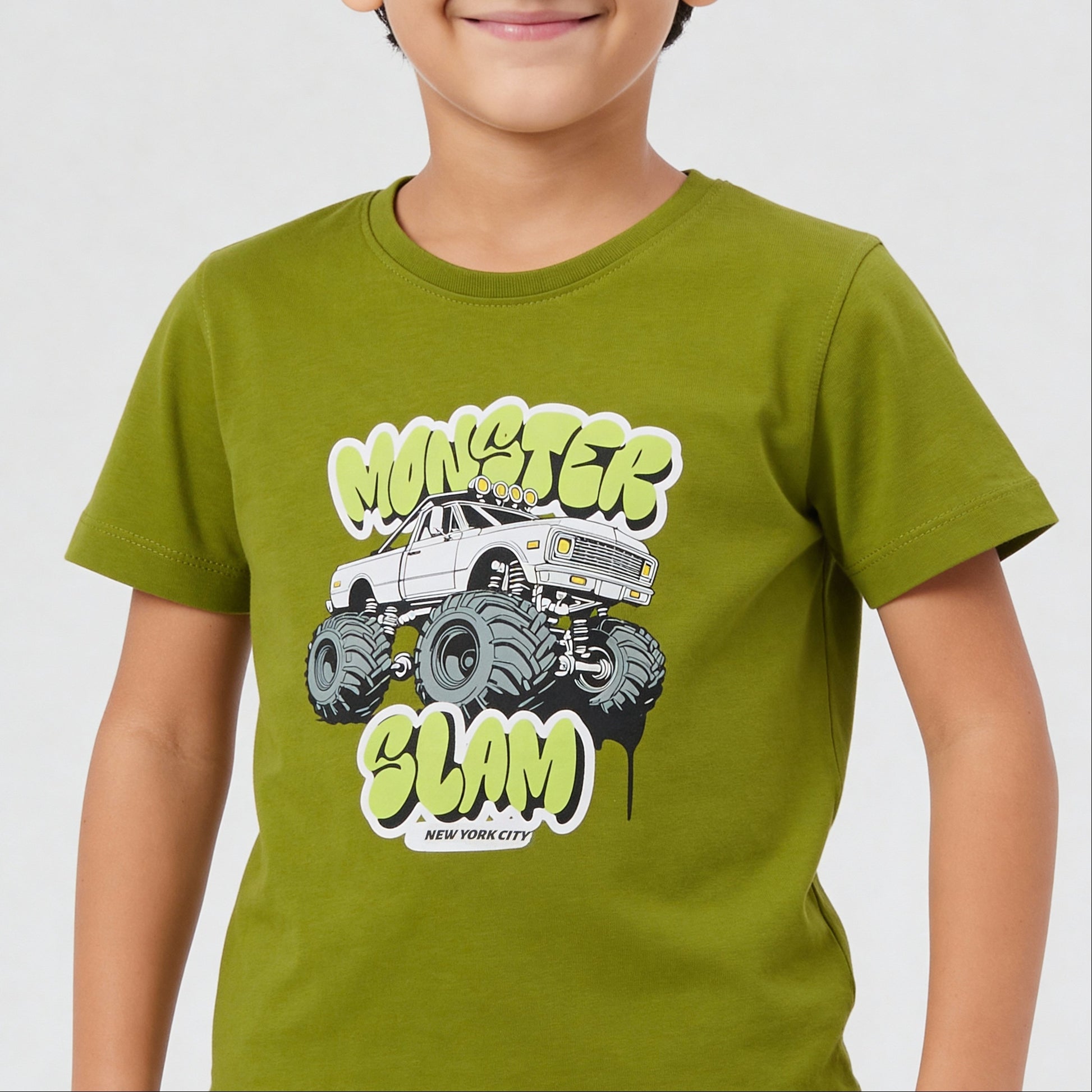 Boys Cotton Graphitee