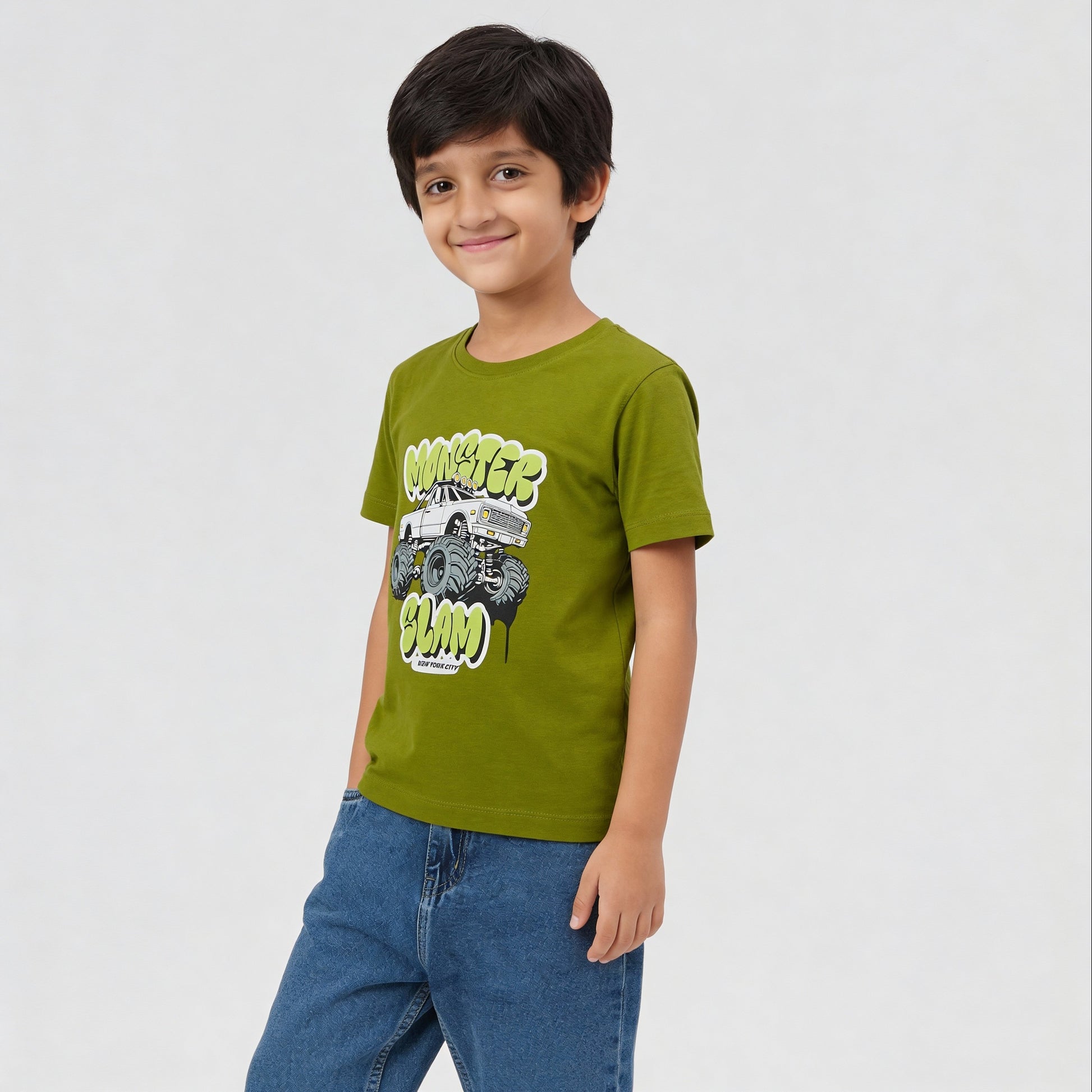 Boys Cotton Graphitee
