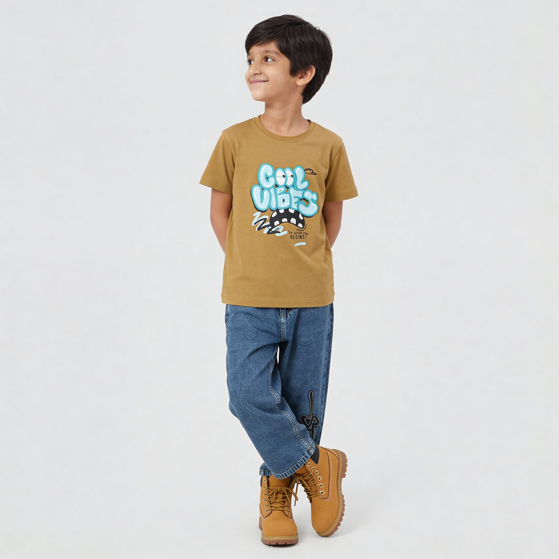 Boys Cotton Graphitee
