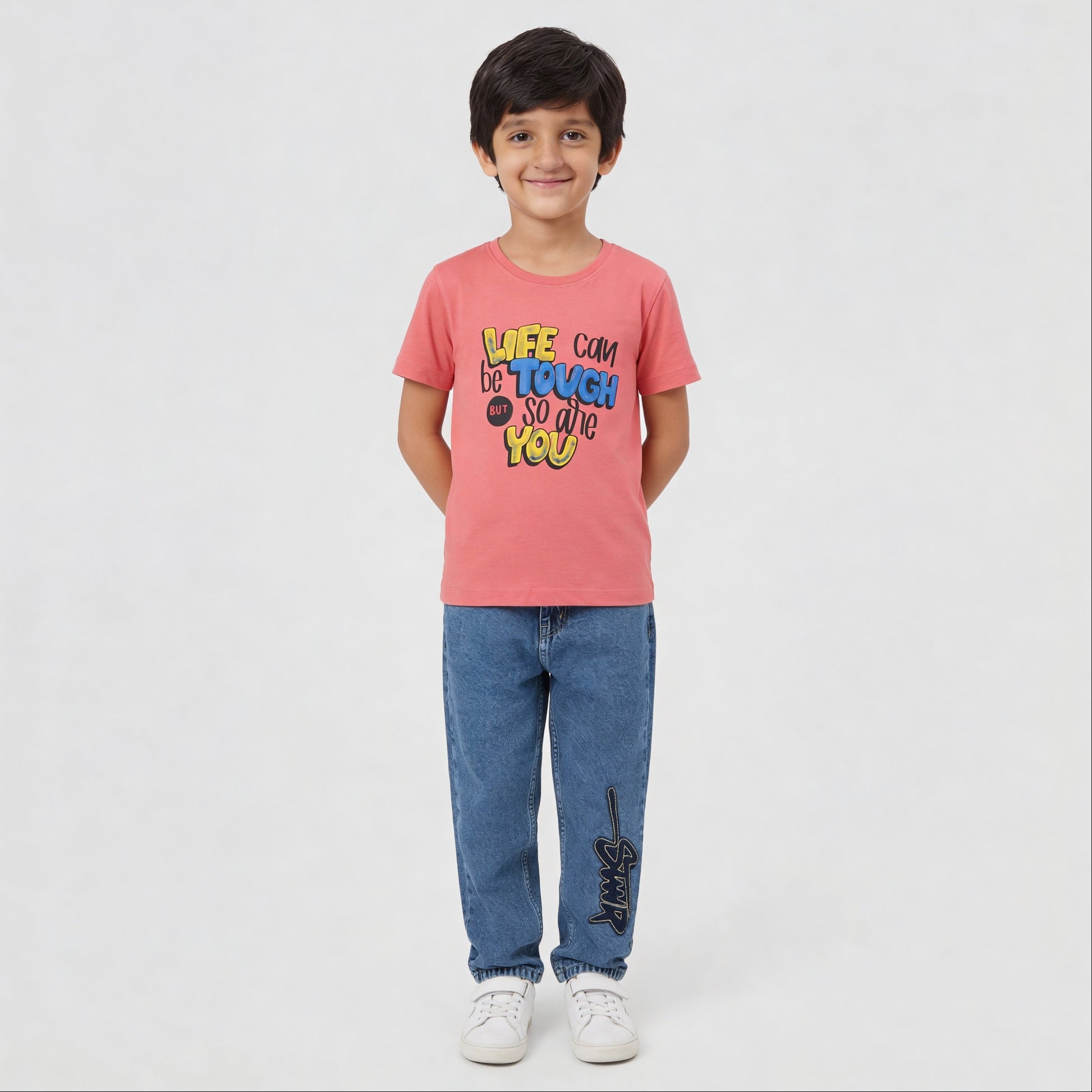 Boys Cotton Graphitee