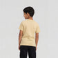 Boys Cotton Crew Neck Graphitee