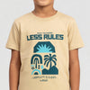 Boys Cotton Crew Neck Graphitee