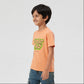 Boys Cotton Crew Neck Graphitee