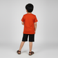Boys Cotton Crew Neck Graphitee
