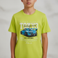 Boys Cotton Crew Neck Graphitee