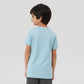Boys Cotton Crew Neck Graphitee