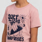 Boys Cotton Crew Neck Graphitee