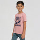Boys Cotton Crew Neck Graphitee