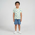Boys Cotton Crew Neck Graphitee