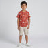 Boys Cotton Crew Neck Graphitee