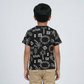 Boys Cotton Crew Neck Graphitee
