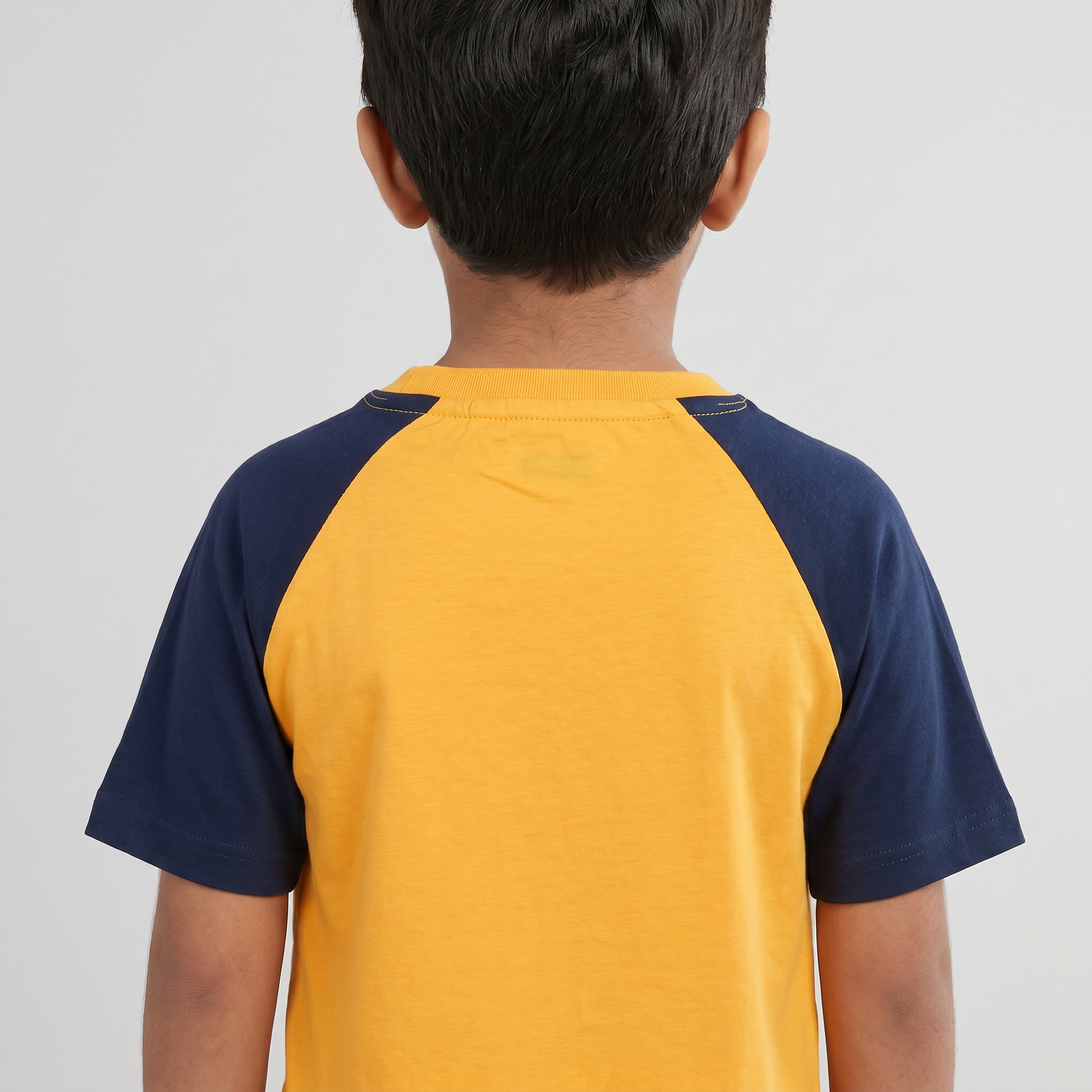 Boys Cotton Crew Neck Graphitee